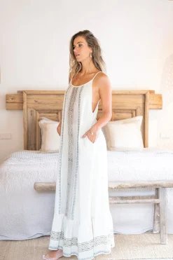 Trägerkleid Royal Scorva Ecru