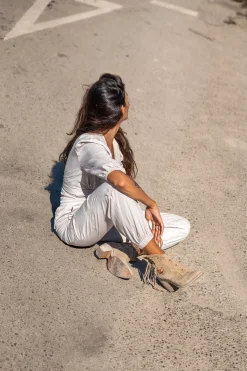 Alyssa Wickeloberteil Ecru