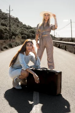 Alyssa Wickeltop Taupe