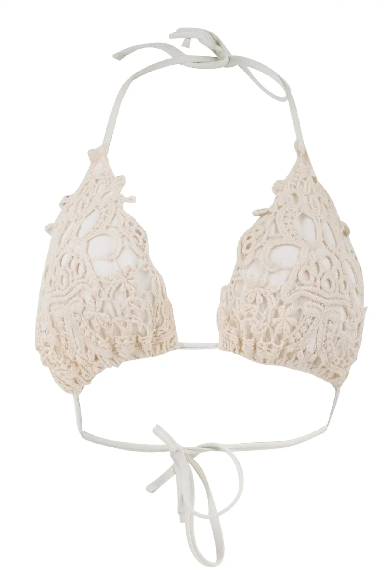 Bikinioberteil Ibiza Ecru Weiß