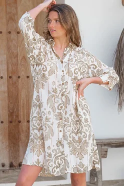 Bluse Aletta Barock Elfenbein