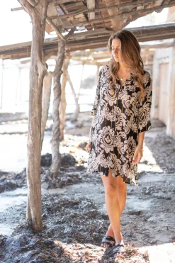 Bluse Aletta Barock Schwarz