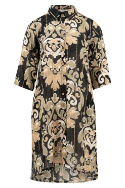 Bluse Aletta Barock Schwarz