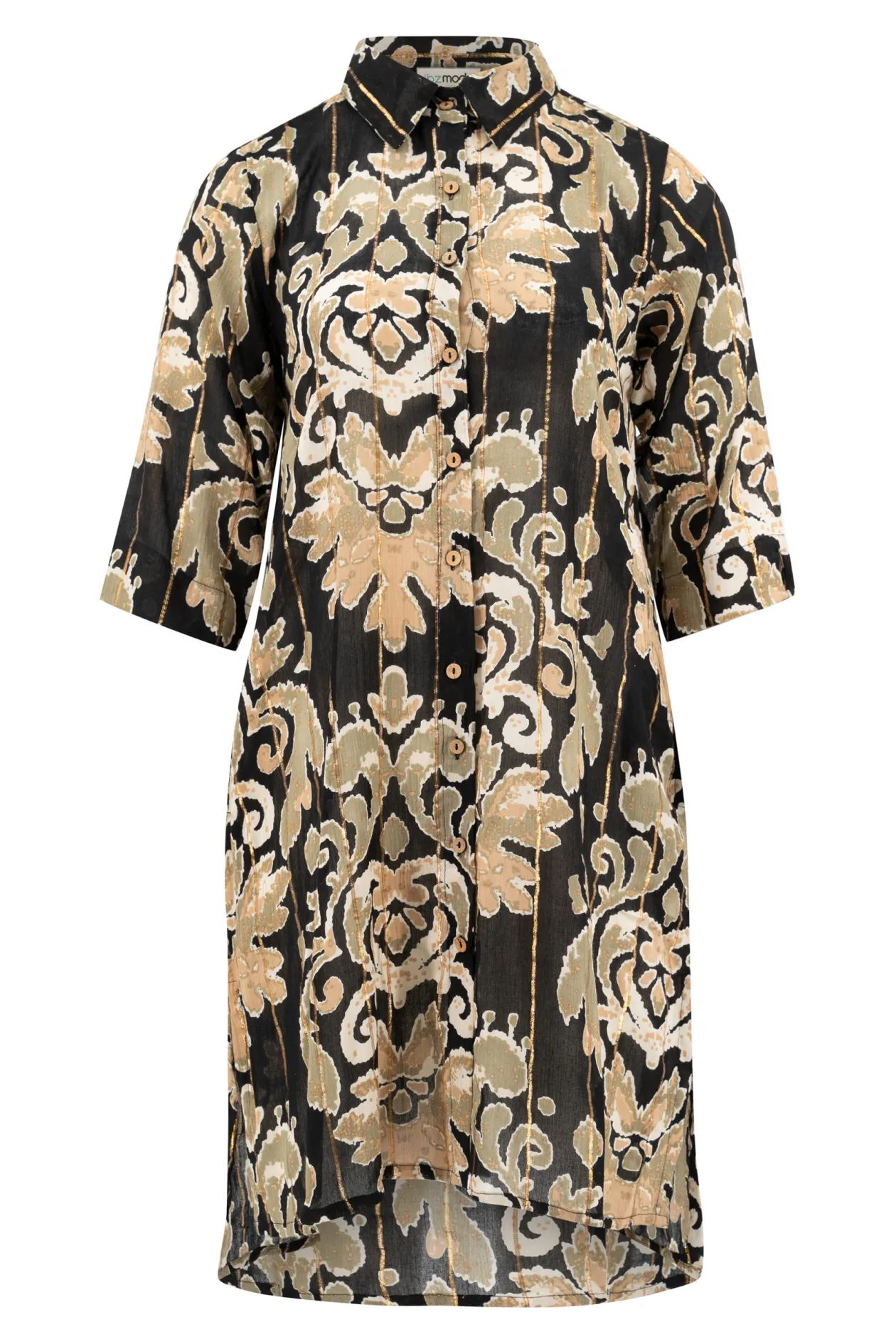 Bluse Aletta Barock Schwarz