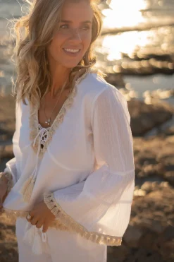 Bluse Eudora Nyx Weiß