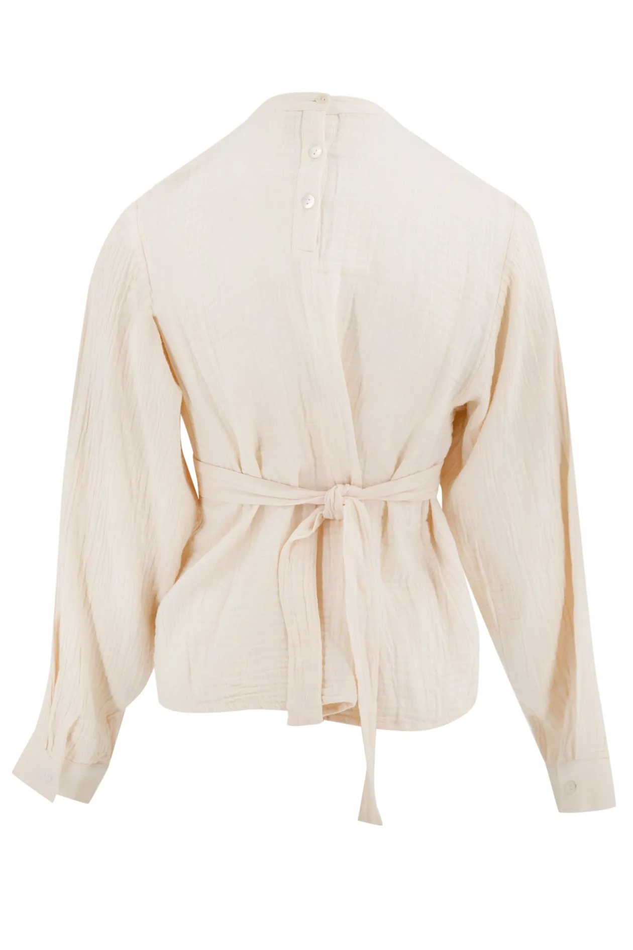 Bluse Flor Elegancia Ecru