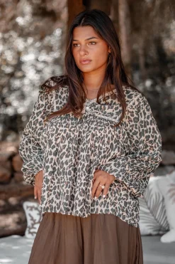 Bluse Gigi Leopard