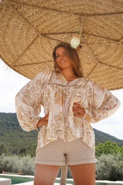 Bluse Kiki Barock Elfenbein