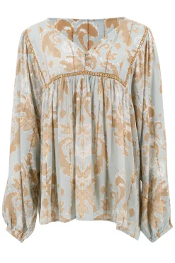 Bluse Kiki Barock Mint
