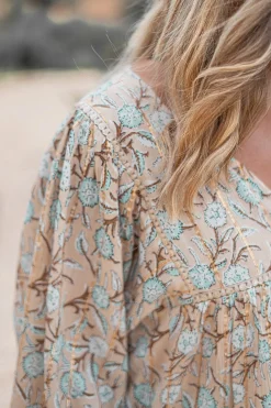 Bluse Kiki Flower Sand