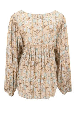 Bluse Kiki Flower Sand
