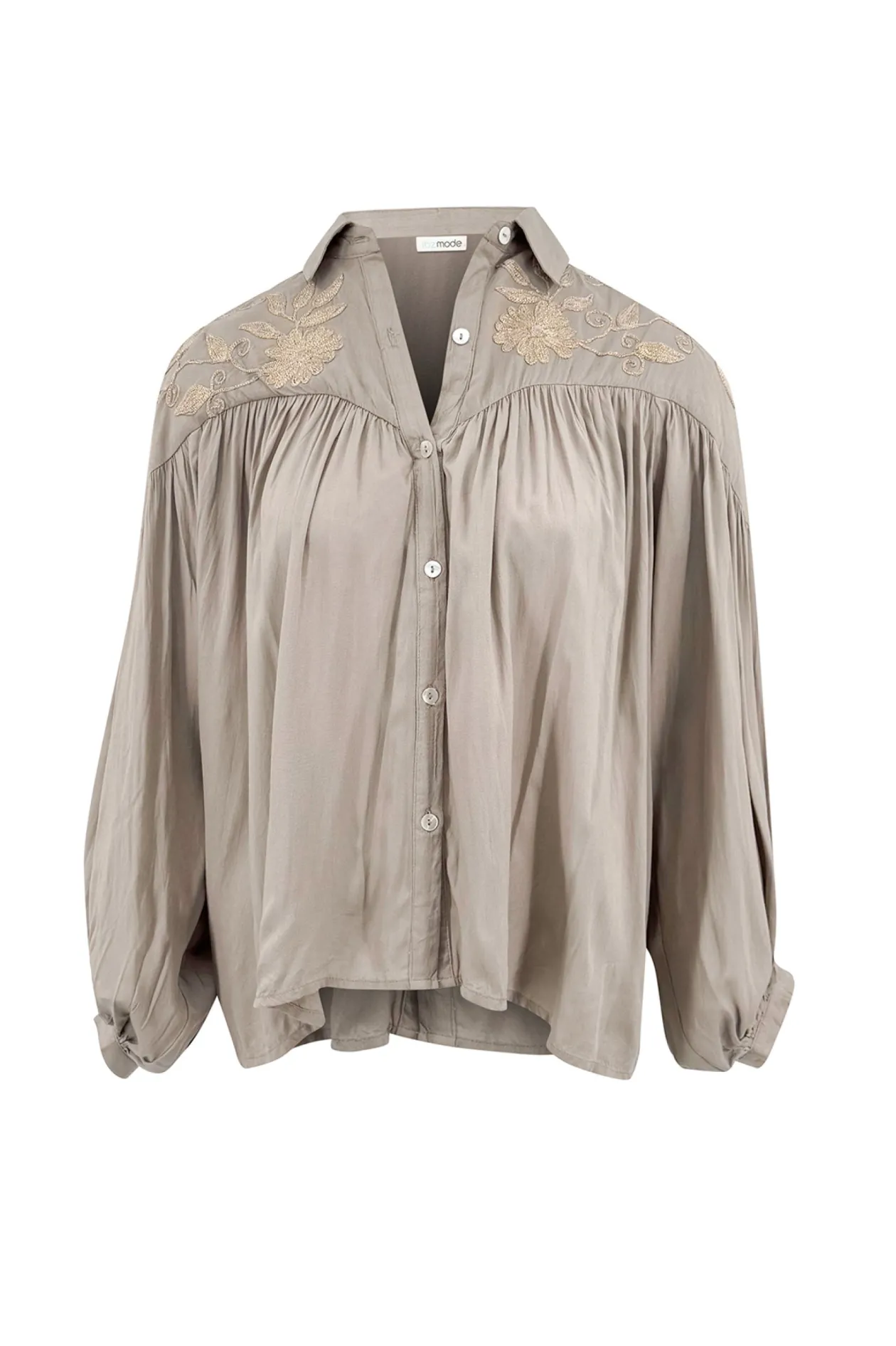 Bluse Luciana Romance Helles Taupe