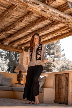 Bluse Luciana Romance Helles Taupe