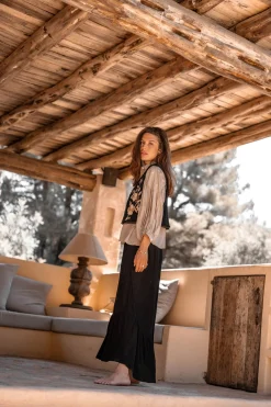 Bluse Luciana Romance Helles Taupe