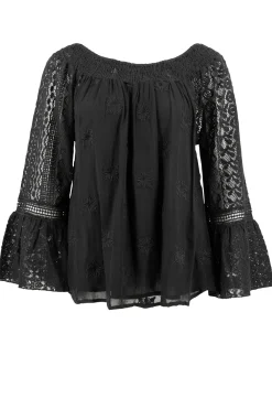Bluse Luna Schwarz