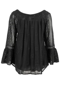 Bluse Luna Schwarz