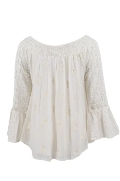 Bluse Luna Weiß