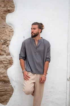 Bluse Pablo Anthrazit