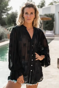 Bluse Sarita Schwarz