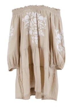 Bluse Selena Bordado Sand