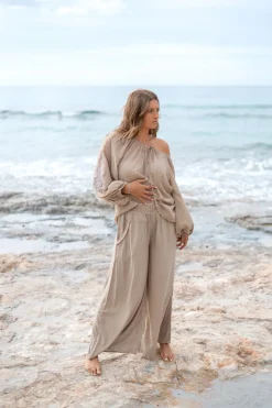 Bluse Serena Cuenca Light Taupe