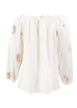 Bluse Spitze Esencia Elfenbein