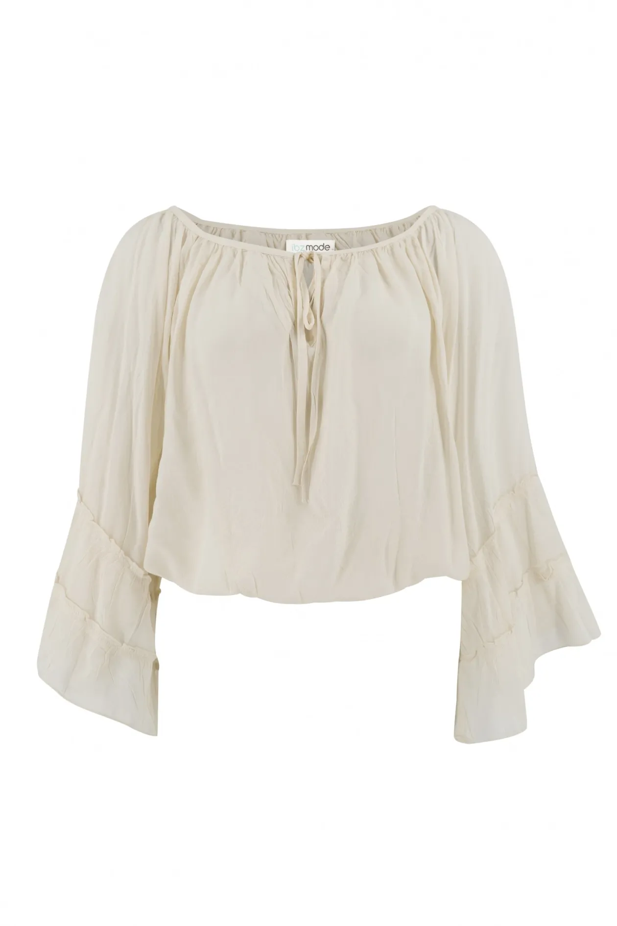 Bluse Yira Boho Ecru