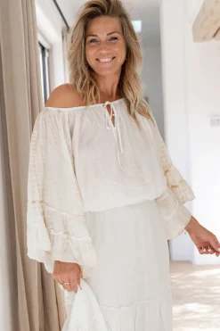 Bluse Yira Boho Powder Tye Dye