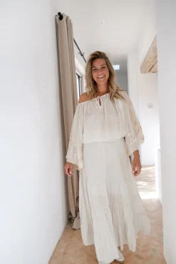 Bluse Yira Boho Powder Tye Dye