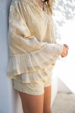 Bluse Yira Esencia Sand