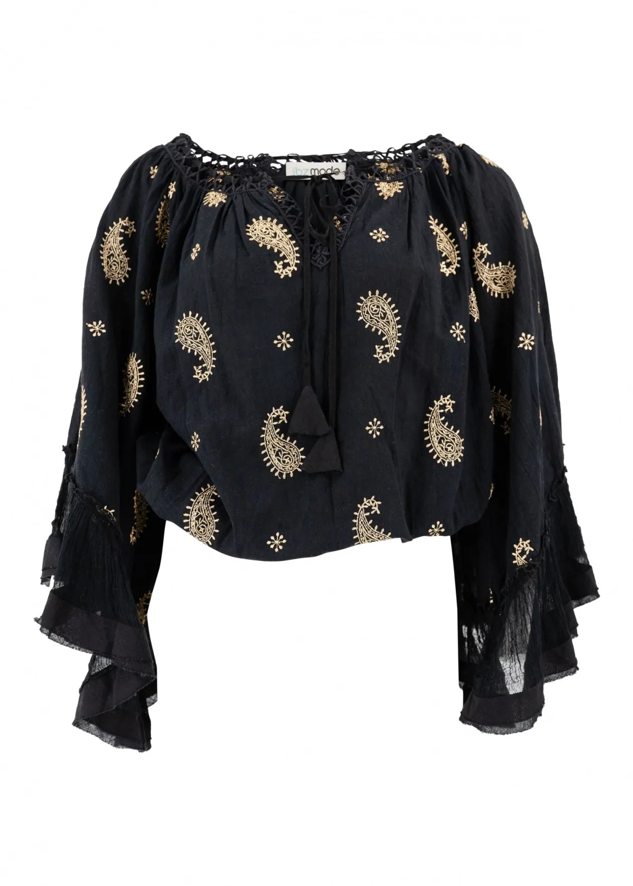 Bluse Yira Esencia Schwarz