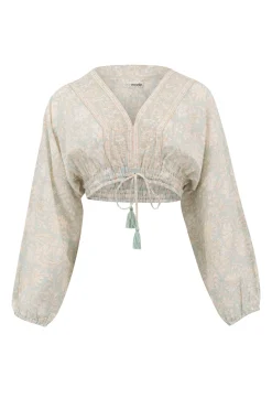 Crop Bluse Jesenia Mint