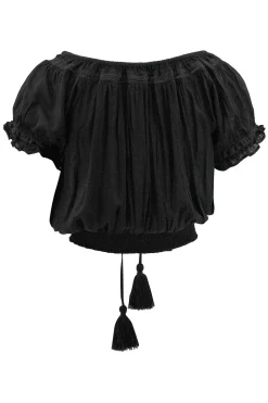 Crop Top Chalina Schwarz