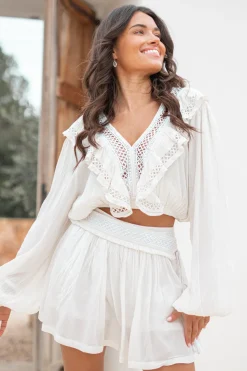 Crop Top Eli Elfenbein