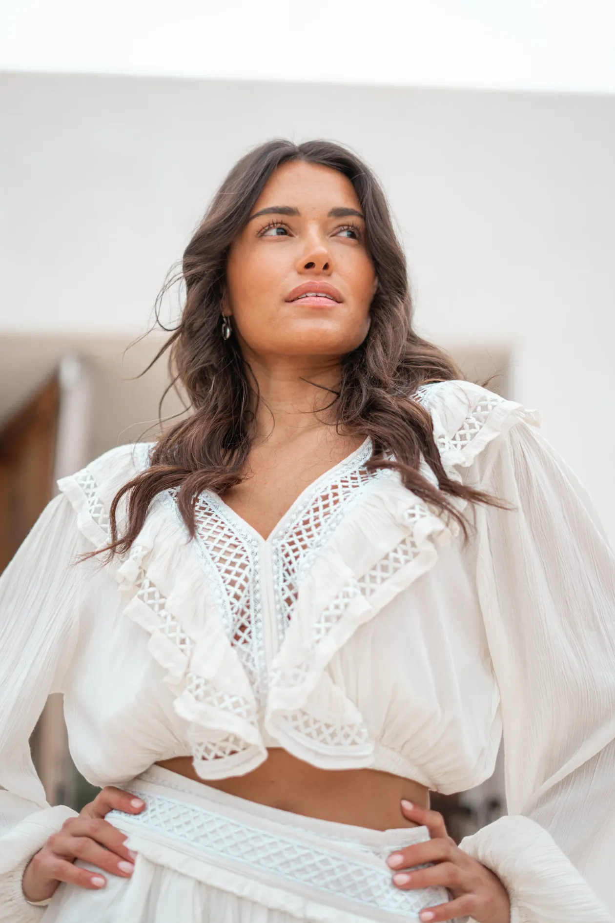 Crop Top Eli Elfenbein