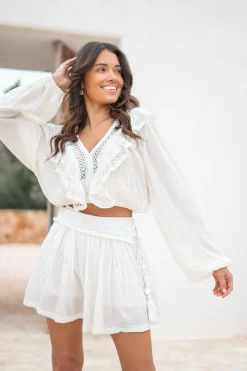 Crop Top Eli Elfenbein