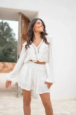 Crop Top Eli Elfenbein