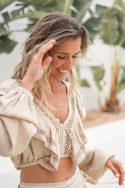 Crop Top Eli Sand