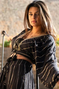 Crop Top Emika Schwarz