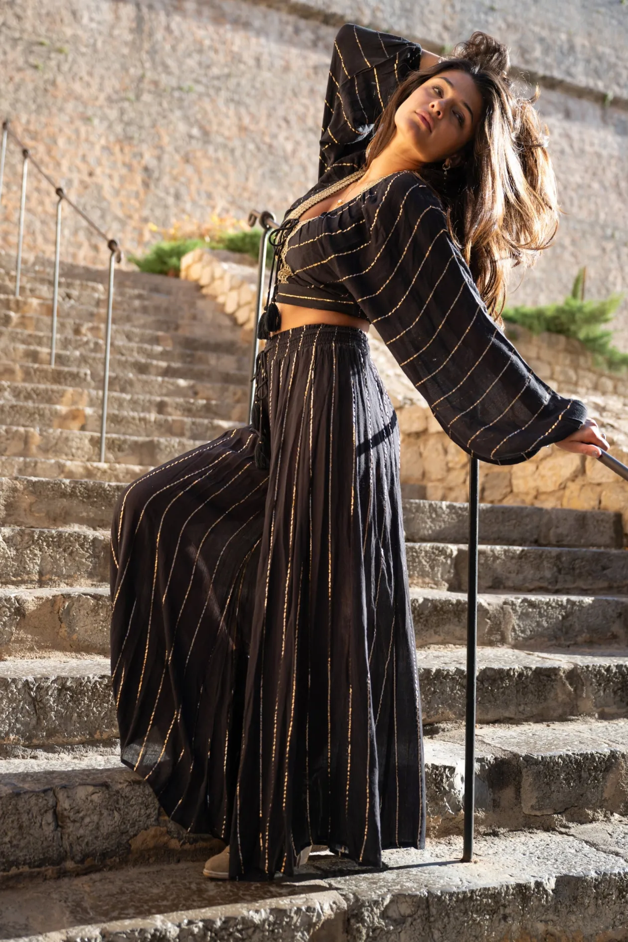 Crop Top Emika Schwarz