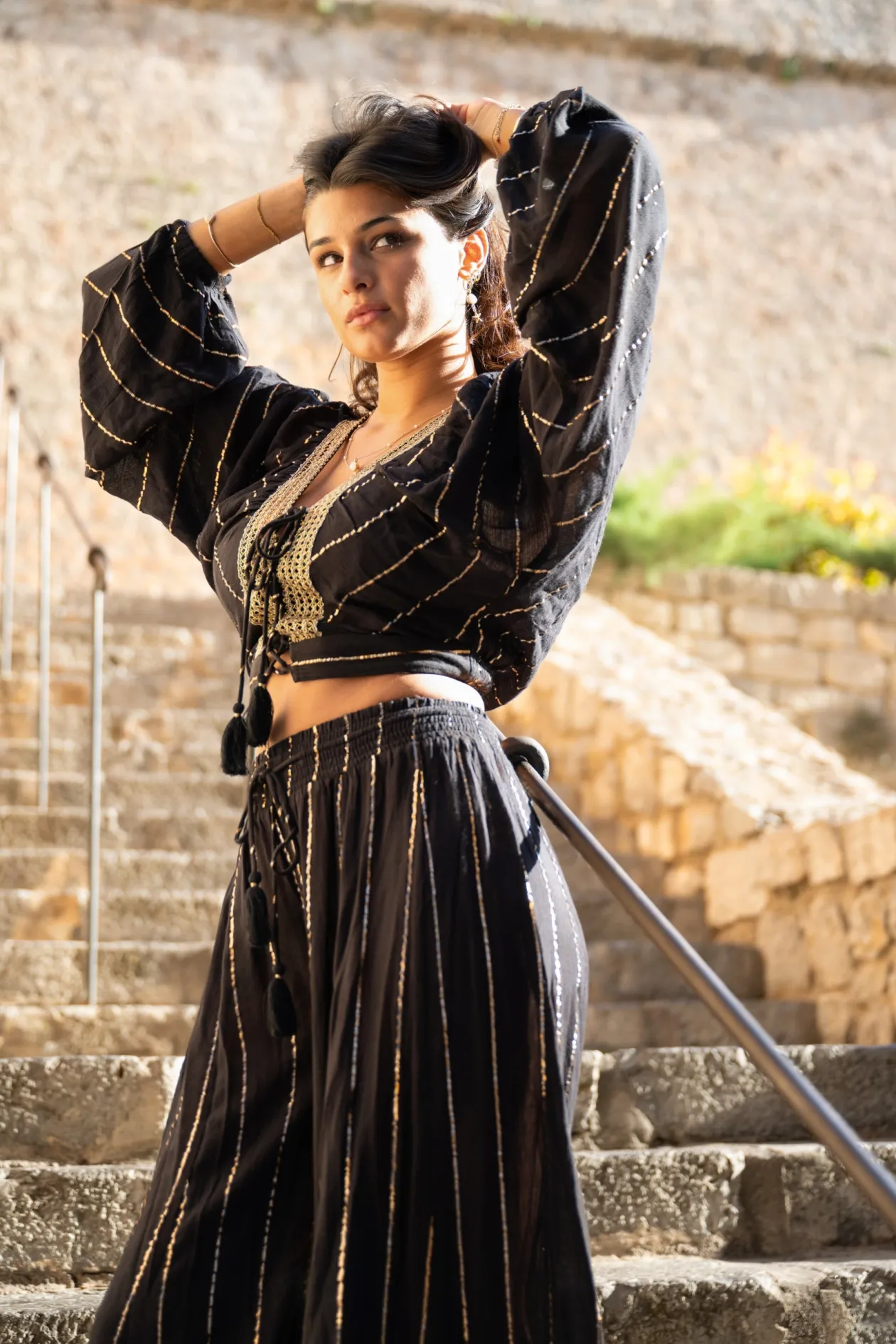 Crop Top Emika Schwarz