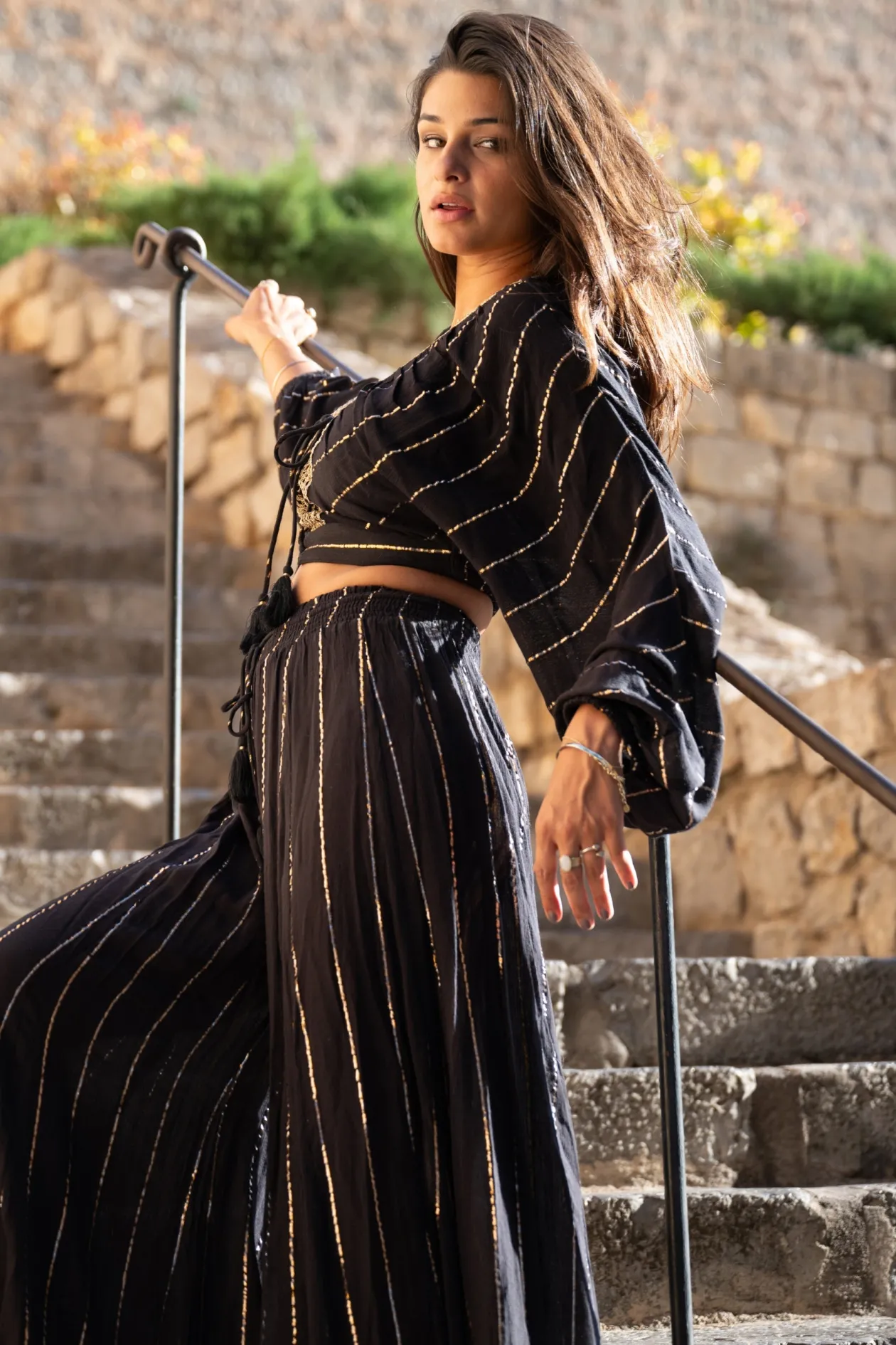 Crop Top Emika Schwarz