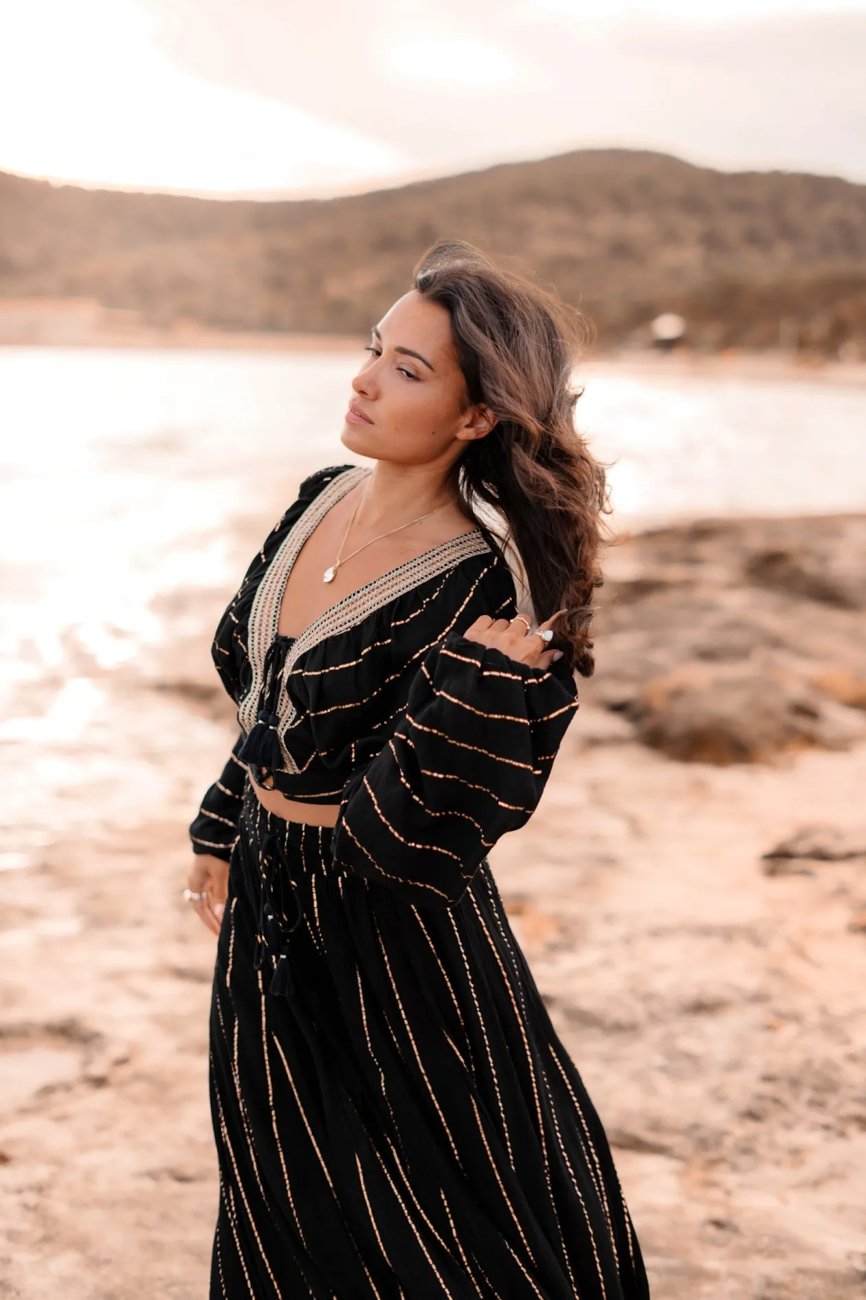 Crop Top Emika Schwarz