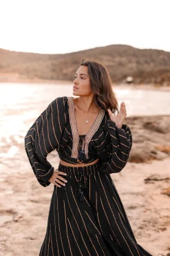 Crop Top Emika Schwarz