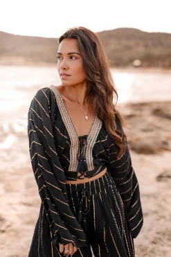 Crop Top Emika Schwarz