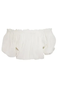 Crop Top Gypsy Elfenbein