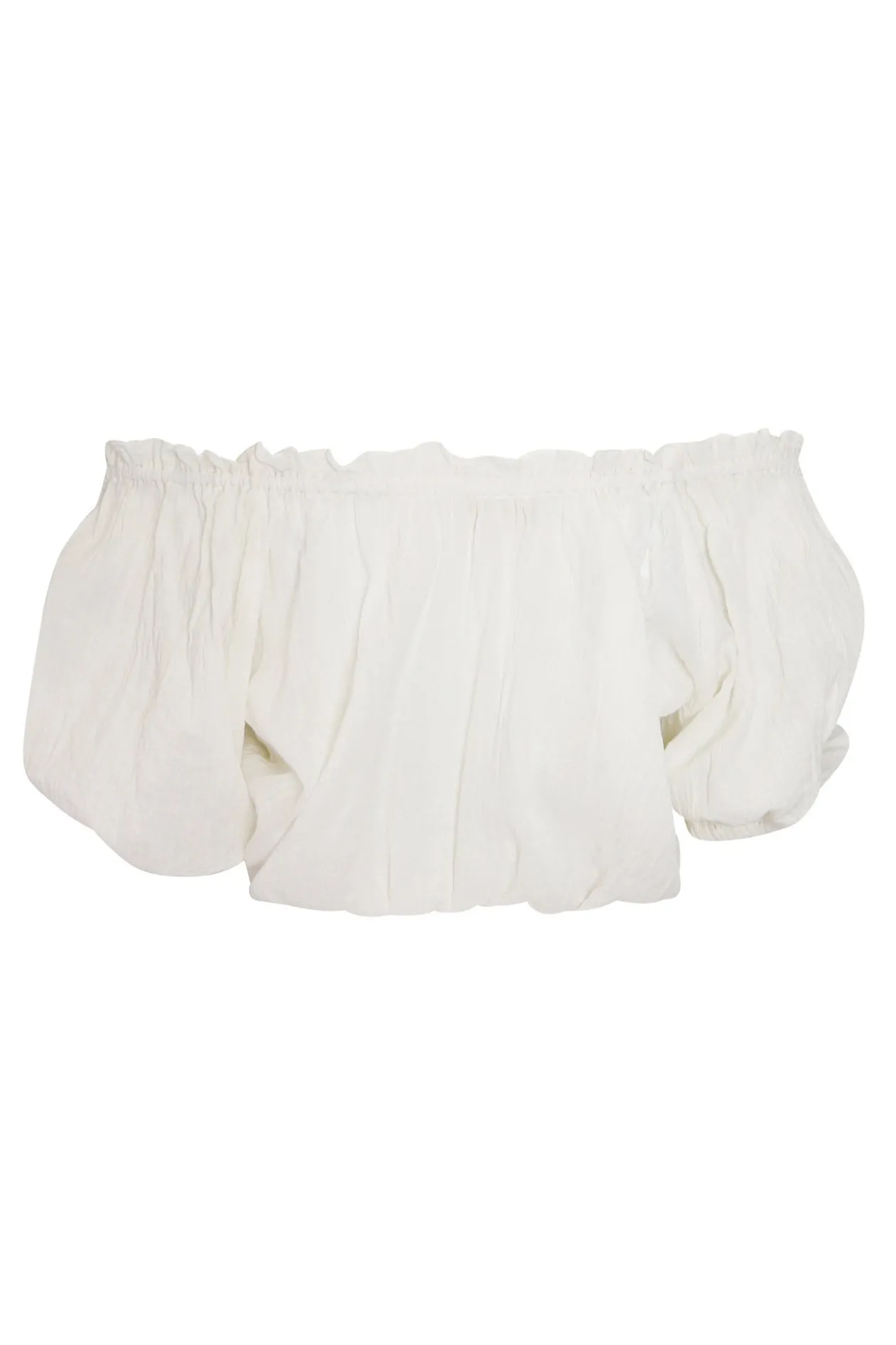 Crop Top Gypsy Elfenbein