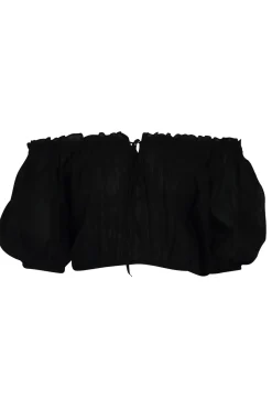 Crop Top Gypsy Schwarz