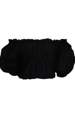 Crop Top Gypsy Schwarz