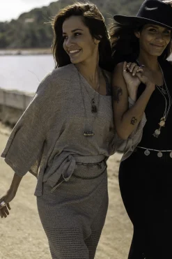 Eve Strick-Wickelrock Tender Taupe